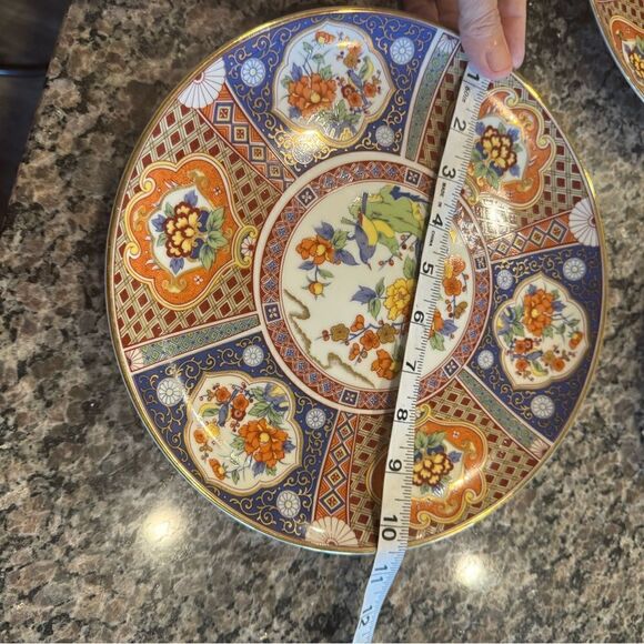 Vintage Japanese Imari Porcelain Deco Plate - Picture 3 of 5